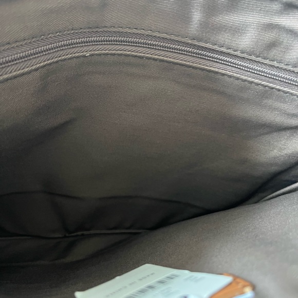 J Crew Black and Glittery Silver Clutch Bag - Picture 6 of 8